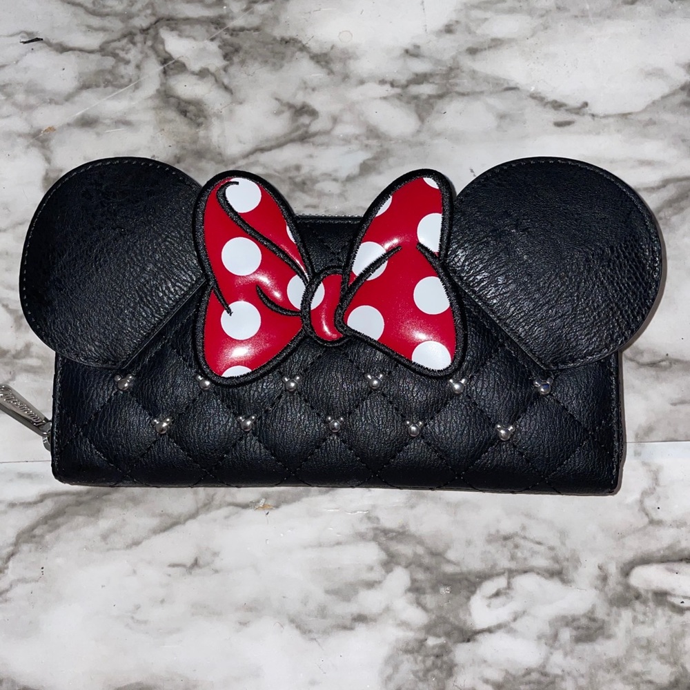 Loungefly Leather Minnie Wallet